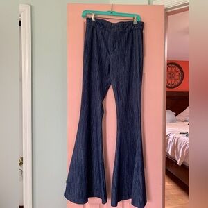 Ark & Co Blue Flared Pants